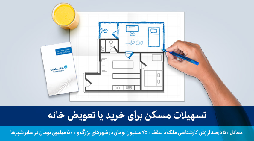 تسهیلات مسکن بانک سامان