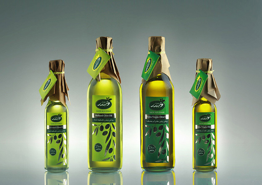 بسته بندی روغن زیتون صدر رودبار