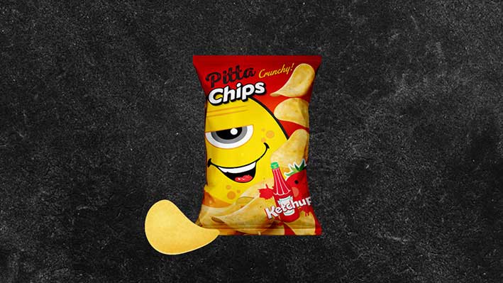 طراحی بسته بندی چیپس