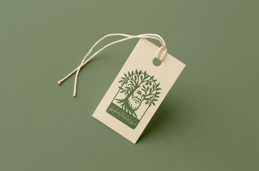 طراحی لوگو روغن زیتون نوربابا