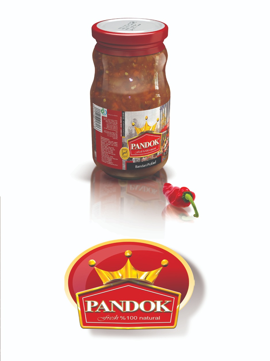 بسته بندی  و نشانه  Pandok 