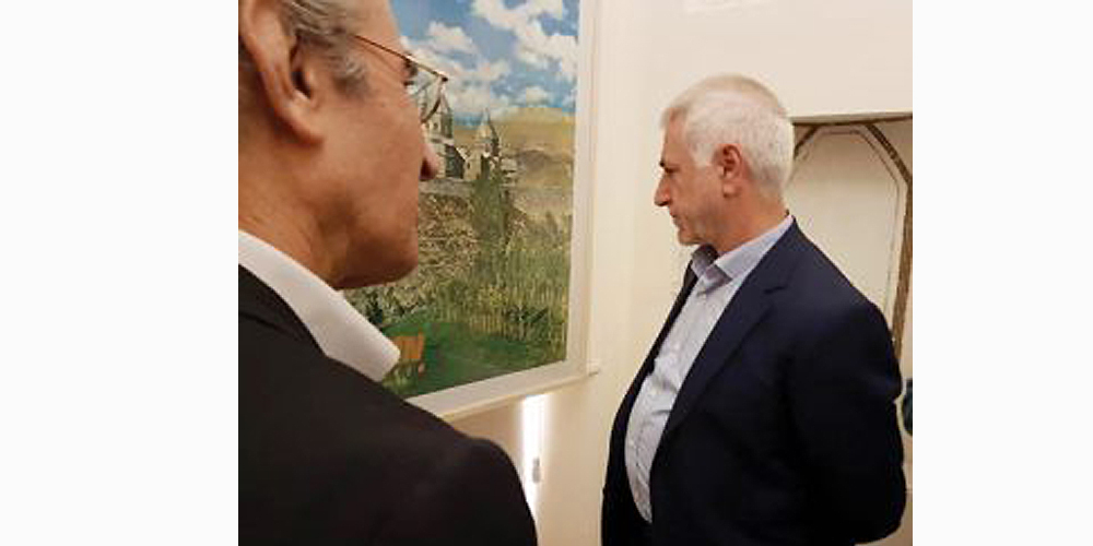 بازدید مدیر عامل سازمان زیبا سازی از موزه گرافیک ایران 